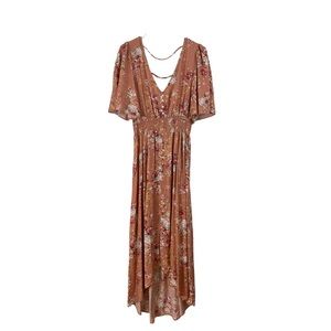 Lola Grace Floral Maxi Dress Sz XL